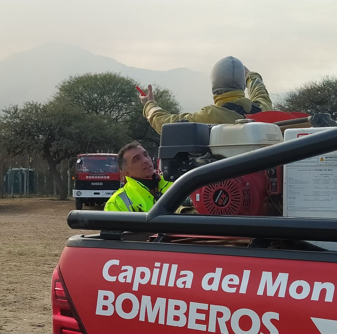 Jefe de Bomberos Capilla: «Se vienen días de mucho viento, muy complicados»